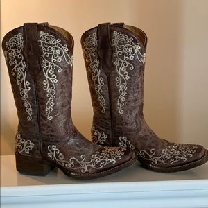 Corral juniors cowgirl boots
